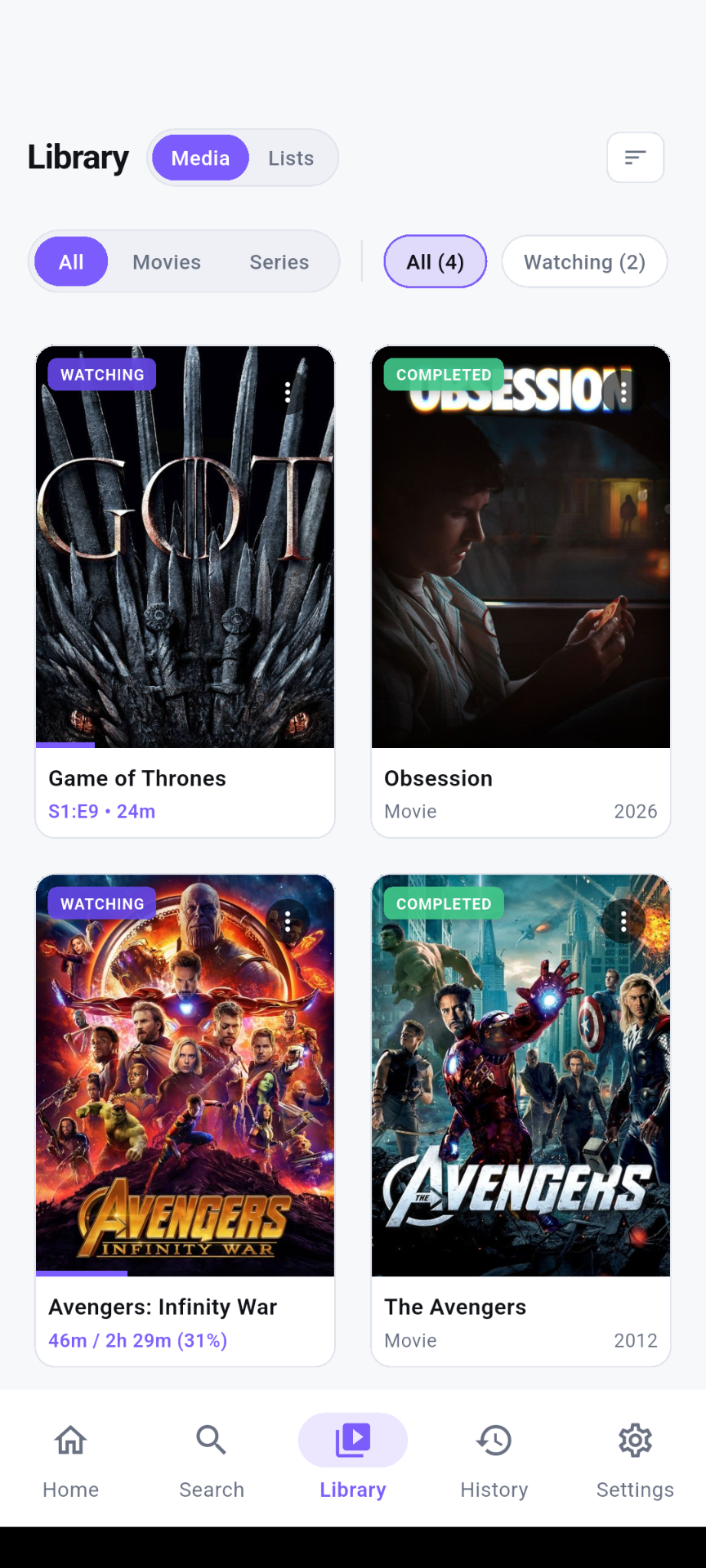Unified Media Library